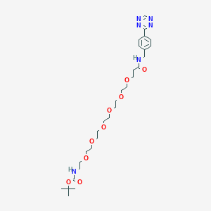 Tetrazine-Ph-NHCO-PEG6-NH-Boc