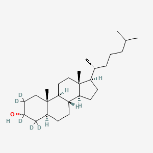 (3ss,5a)-Cholestan-2,2,3,4,4-d5-3-ol (ACI)