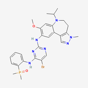 molecular formula C28H33BrN7O2P B12418872 Egfr-IN-30 