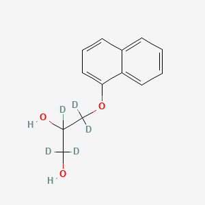 3-(1-Naphthalenyloxy)-1,2-propanediol-d5