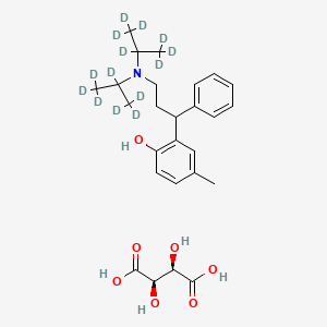 (rac)-Tolterodine-d14 (tartrate)