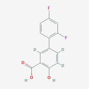 molecular formula C13H8F2O3 B12418912 Diflunisal-d3 