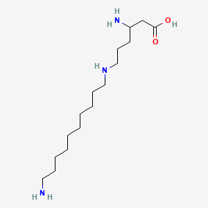 molecular formula C16H35N3O2 B12418949 Elongation factor P-IN-2 