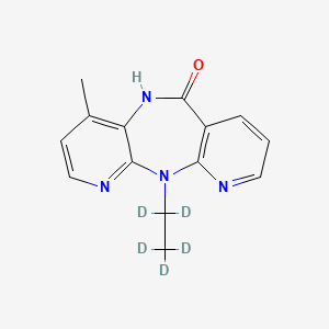 7-methyl-2-(1,1,2,2,2-pentadeuterioethyl)-2,4,9,15-tetrazatricyclo[9.4.0.03,8]pentadeca-1(11),3,5,7,12,14-hexaen-10-one