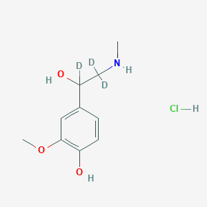 (+/-)-Metanephrine-a,,-d3 HCl