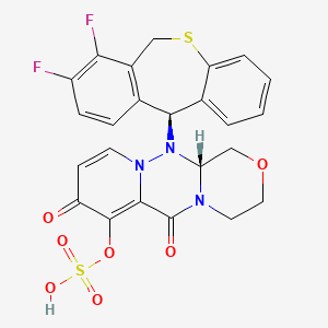 molecular formula C24H19F2N3O7S2 B12418966 Cap-dependent endonuclease-IN-20 