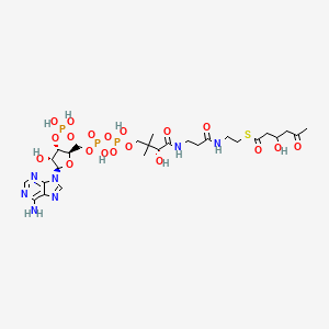 molecular formula C27H44N7O19P3S B1241897 3-Hydroxy-5-oxohexanoyl-CoA 