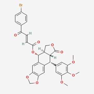 molecular formula C32H27BrO10 B12419059 PI3K/Akt-IN-2 