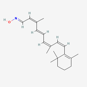 B1241906 13-cis-Retinaloxime CAS No. 67890-48-6