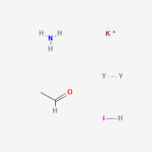 molecular formula C2H8IKNOY2 B12419068 CID 162678800 