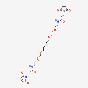 molecular formula C26H38N4O11 B12419113 Bis-Mal-PEG5 