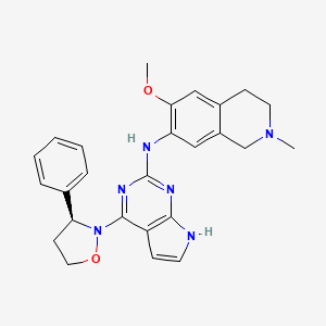 molecular formula C26H28N6O2 B12419139 Hpk1-IN-20 