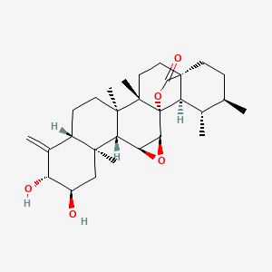 molecular formula C29H42O5 B12419159 Ulmoidol 