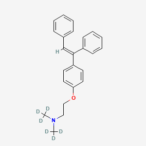 alpha-[4-(2-Dimethylaminoethoxy)phenyl]stilbene-d6