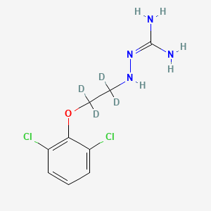 molecular formula C9H12Cl2N4O B12419231 Guanochlorine-d4 