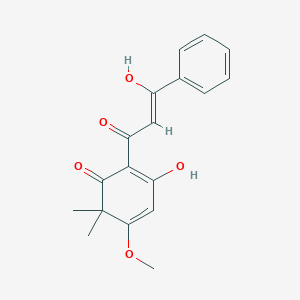 molecular formula C18H18O5 B1241925 Syzygiol 