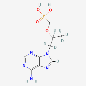 molecular formula C9H14N5O4P B12419262 (Rac)-Tenofovir-d7 