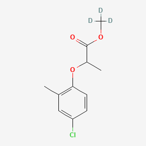 molecular formula C11H13ClO3 B12419445 MCPP methyl ester-d3 