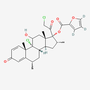 6alpha-Methyl Mometasone furoate-d3-1