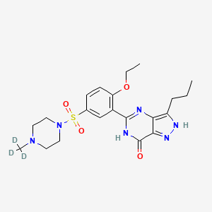 Pyrazole N-Demethyl Sildenafil-d3