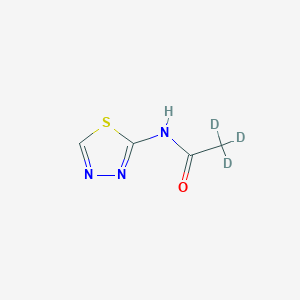 N-1,3,4-Thiadiazol-2-ylacetamide-d3