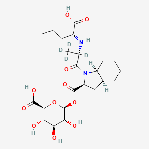 Perindoprilat acyl-beta-D-glucuronide-d4