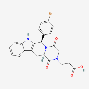 molecular formula C23H20BrN3O4 B12419604 Pde5-IN-5 