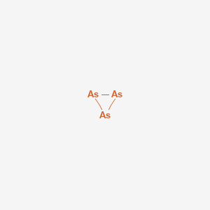 molecular formula As3 B1241961 Cyclo-triarsenic 