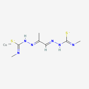 molecular formula C7H12CuN6S2 B1241963 CU-Ptsm CAS No. 53109-53-8