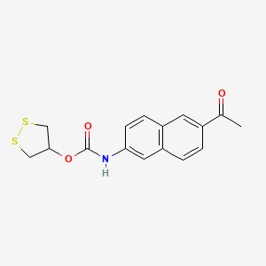 molecular formula C16H15NO3S2 B12419638 TP-Trfs 