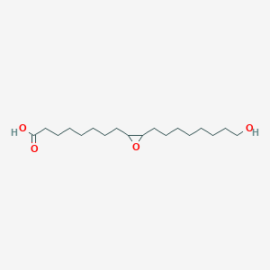 molecular formula C18H34O4 B1241969 9,10-Epoxy-18-hydroxyoctadecanoic acid CAS No. 3233-92-9