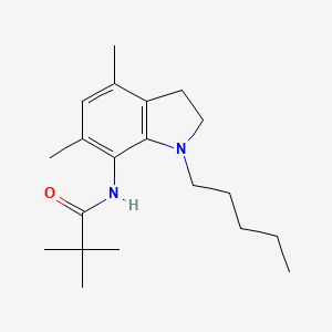 molecular formula C20H32N2O B1241970 Unii-R9bkh74ftv 