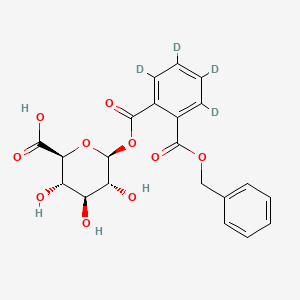 Monobenzyl Phthalate (phenyl-d4) beta-D-Glucuronide