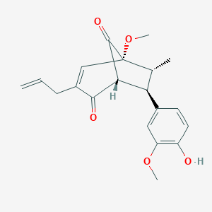 molecular formula C20H22O5 B124198 金丝桃素K CAS No. 149560-83-8