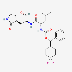 molecular formula C27H37F2N3O5 B12419864 SARS-CoV-2-IN-10 