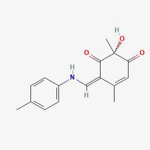 molecular formula C16H17NO3 B12419929 Talaroenamine F 