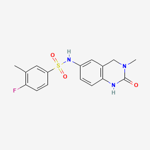 molecular formula C16H16FN3O3S B12419942 BRD4 Inhibitor-17 