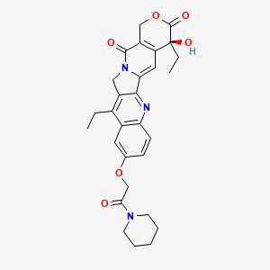 molecular formula C29H31N3O6 B12419951 Antitumor agent-F10 