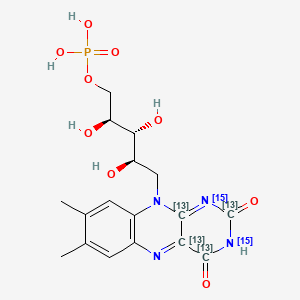 Riboflavin-5-Phosphate-13C4,15N2-1