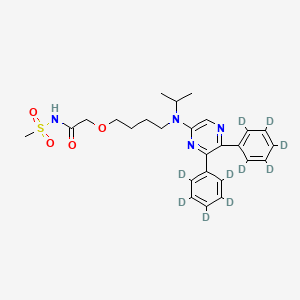 molecular formula C26H32N4O4S B12420007 Selexipag-d10 