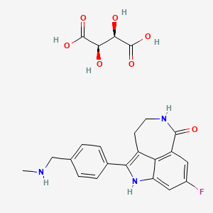 molecular formula C23H24FN3O7 B12420034 Rucaparib (Tartrate) 