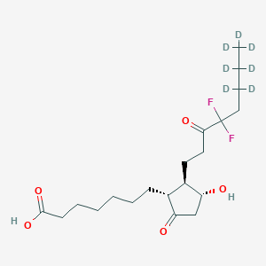 molecular formula C20H32F2O5 B12420039 Lubiprostone-d7 