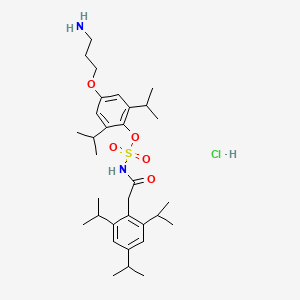 molecular formula C32H51ClN2O5S B12420071 ACAT-IN-4 (hydrochloride) 