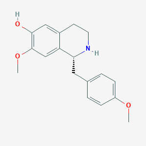 molecular formula C18H21NO3 B1242009 Nor-roefractine 