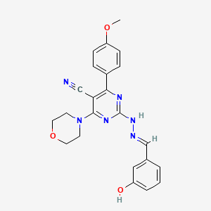 molecular formula C23H22N6O3 B12420096 PI3K-IN-34 