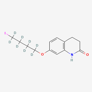 7-(4-Iodobutoxy)-3,4-dihydroquinolin-2-one-d8