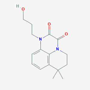 molecular formula C16H20N2O3 B12420193 Antibacterial agent 74 