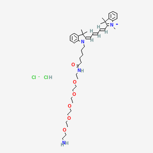 Cy5-PEG5-amine (hydrochloride)