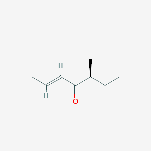 molecular formula C8H14O B1242023 5-Methyl-2-hepten-4-one, (S)- CAS No. 122440-59-9