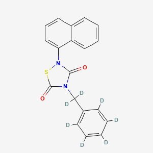 molecular formula C19H14N2O2S B12420234 Tideglusib-d7 